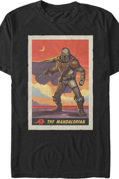 The Mandalorian Poster Star Wars T-Shirt
