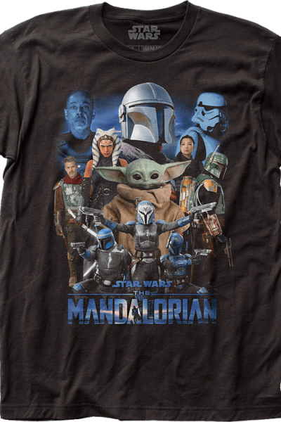 The Mandalorian Season 2 Collage Star Wars T-Shirt
