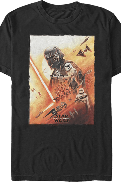 The Rise Of Skywalker Dark Side Poster Star Wars T-Shirt