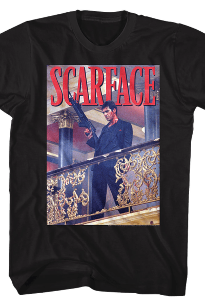 Tony Montana Poster Scarface T-Shirt