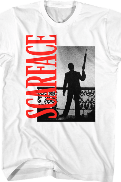 Tony Montana Silhouette Scarface T-Shirt