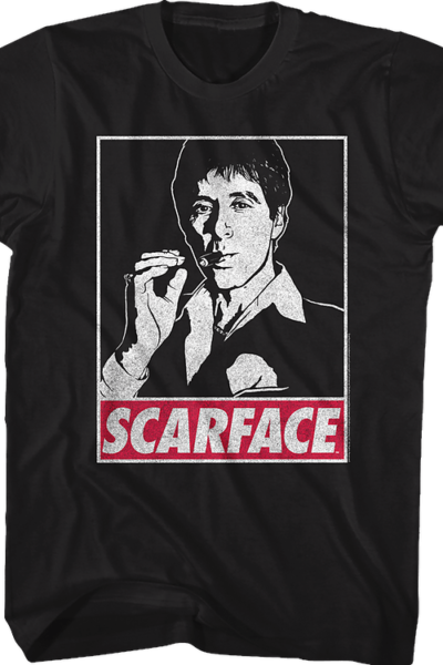 Tony Montana Sketch Scarface T-Shirt