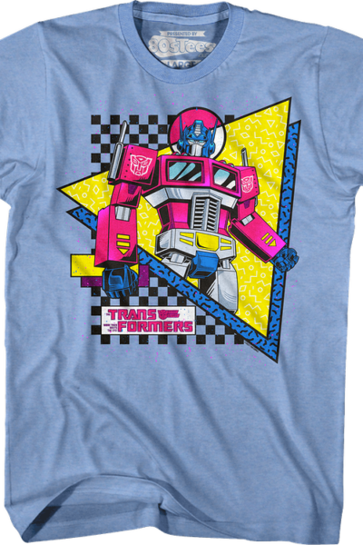 Totally 80s Optimus Prime Transformers T-Shirt