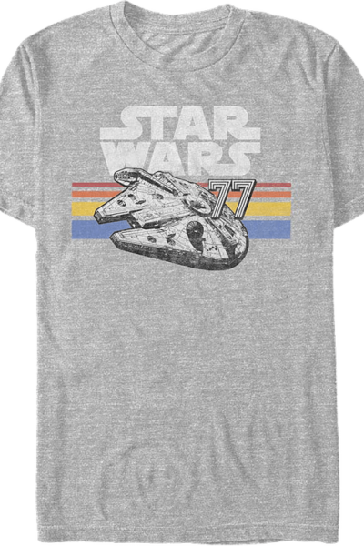 Vintage 77 Millennium Falcon Star Wars T-Shirt