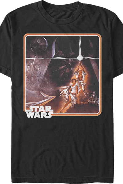 Vintage Episode IV Poster Star Wars T-Shirt