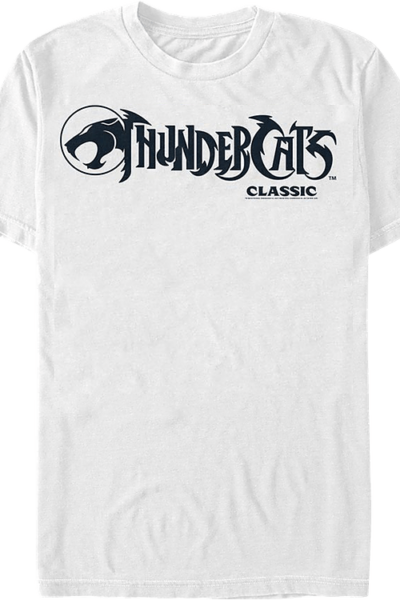 White Classic Logo ThunderCats T-Shirt