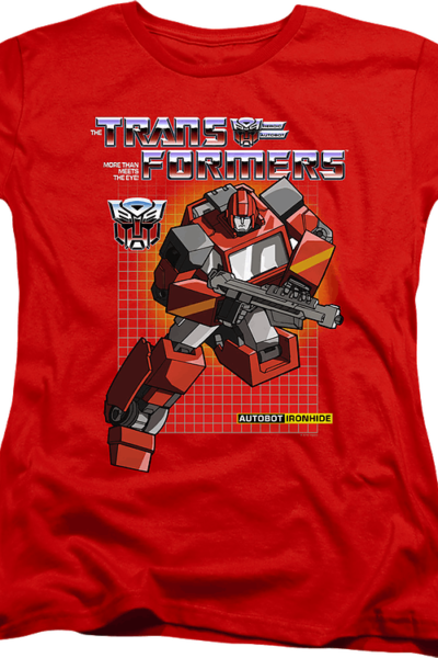 Womens Autobot Ironhide Transformers Shirt