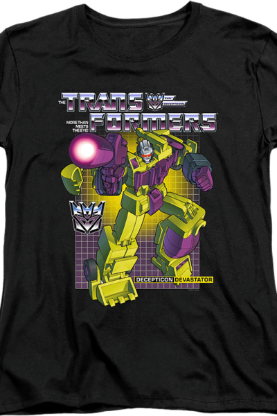 Womens Decepticon Devastator Transformers Shirt