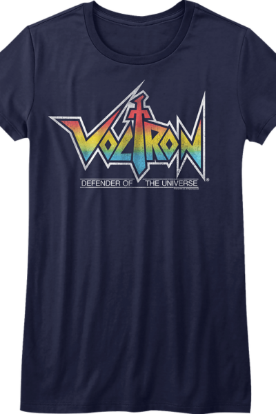 Womens Defender of the Universe Logo Voltron Shirt