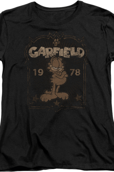 Womens Est. 1978 Garfield Shirt