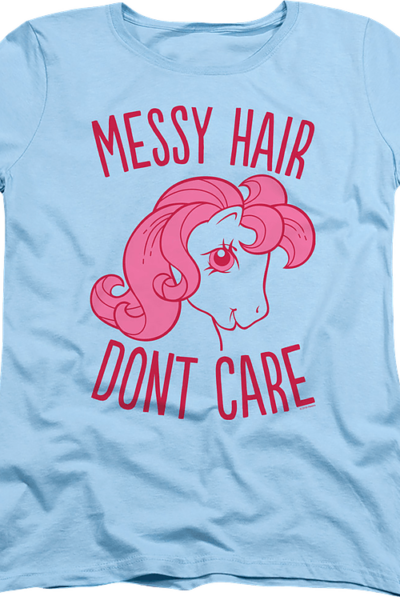 Womens Messy Hair My Little Pony Shirt