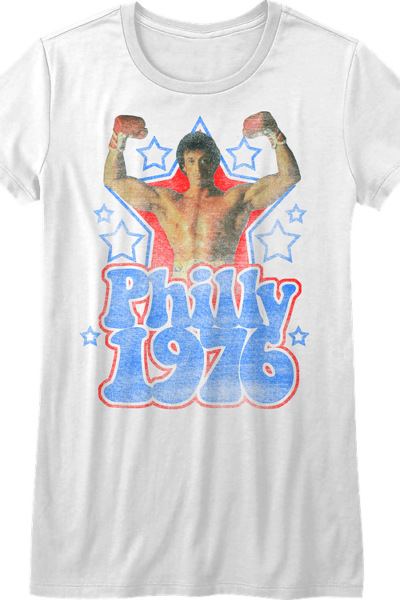 Womens Philly 1976 Rocky Shirt