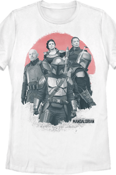 Womens Tragedy Collage The Mandalorian Star Wars Shirt
