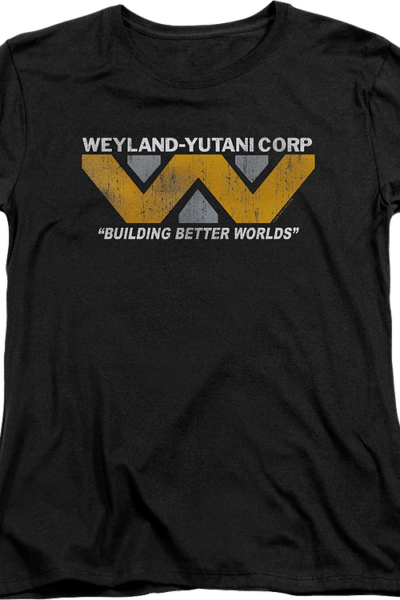 Womens Weyland-Yutani Corp Alien Shirt