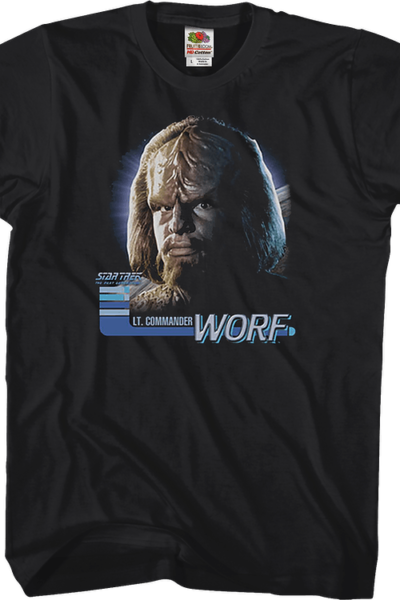 Worf Star Trek The Next Generation T-Shirt