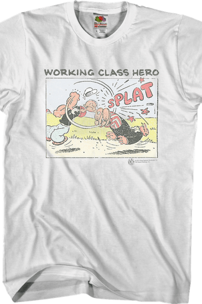 Working Class Hero Popeye T-Shirt