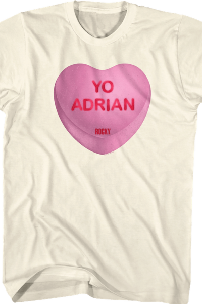 Yo Adrian Candy Heart Rocky T-Shirt
