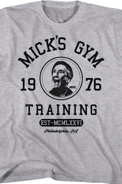 Youth 1976 Mick’s Gym Rocky Shirt