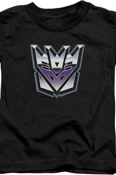 Youth Airbrush Decepticon Logo Transformers Shirt