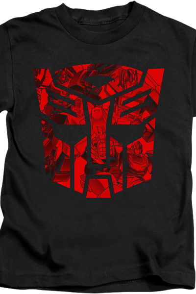 Youth Autobot Logo Illustrations Transformers Shirt