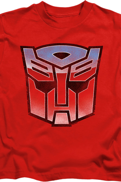 Youth Autobot Vintage Logo Transformers Shirt