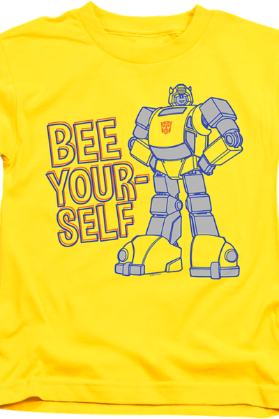 Youth Bee Yourself Bumblebee Transformers Shirt