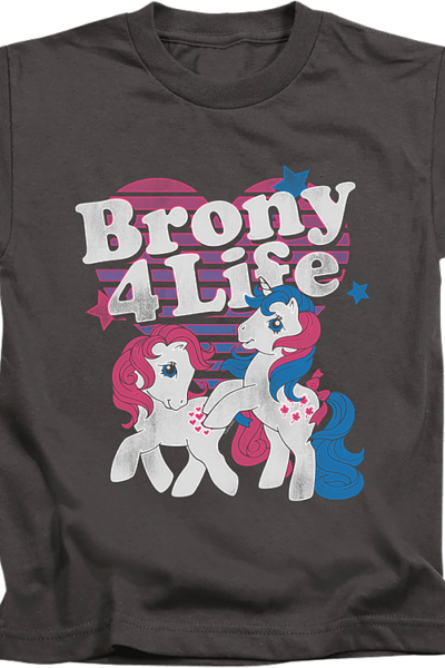 Youth Brony 4 Life My Little Pony Shirt