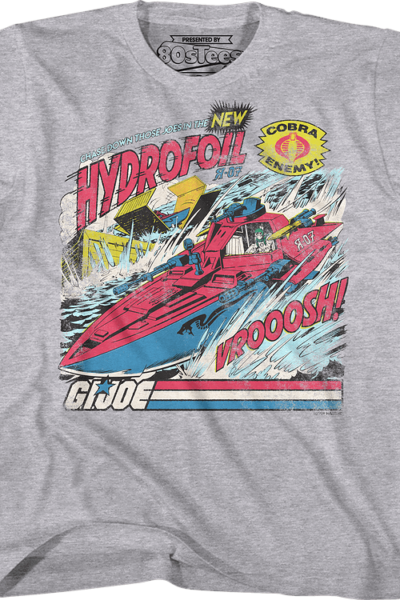 Youth Cobra Hydrofoil GI Joe Shirt