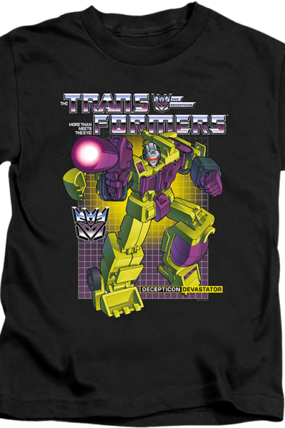 Youth Decepticon Devastator Transformers Shirt