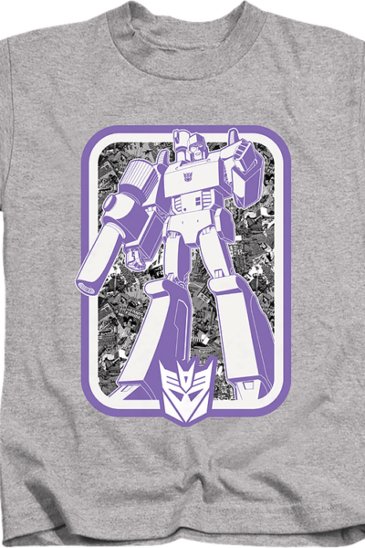 Youth Decepticons Leader Megatron Transformers Shirt