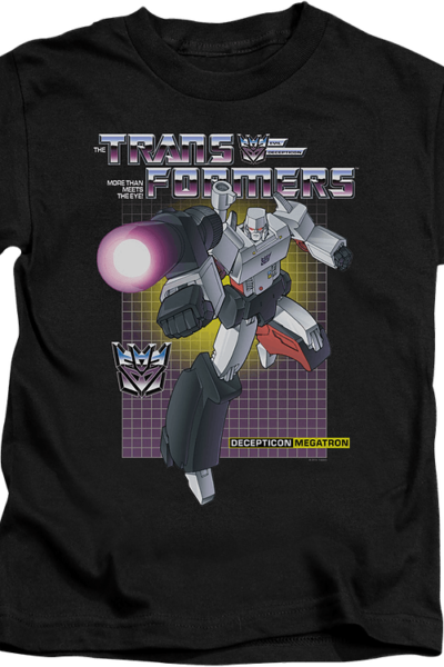 Youth Depecticon Megatron Transformers Shirt