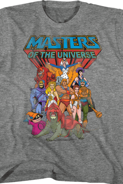 Youth Main Characters Masters of the Universe Shirt