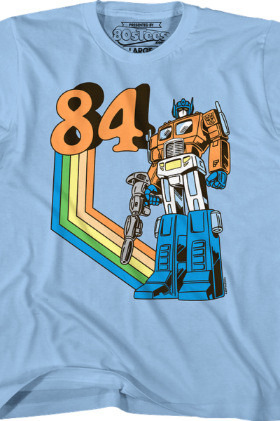 Youth Optimus Prime 84 Transformers Shirt