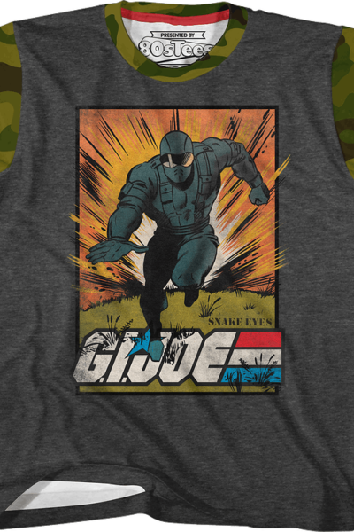 Youth Snake Eyes Escape GI Joe Shirt