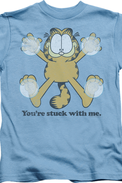 Youth You’re Stuck With Me Garfield Shirt