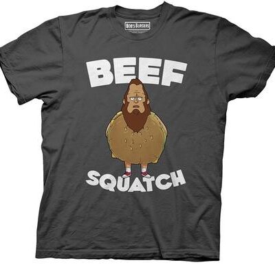 Beef Squatch Charcoal T-shirt