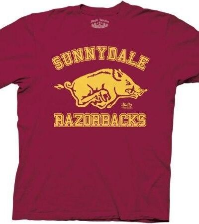Buffy the Vampire Slayer Sunnydale Razorbacks T-shirt