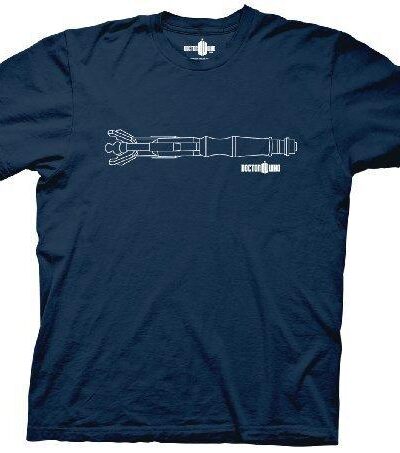 Doctor Who Linear Sonic Screwdriver T-shirt