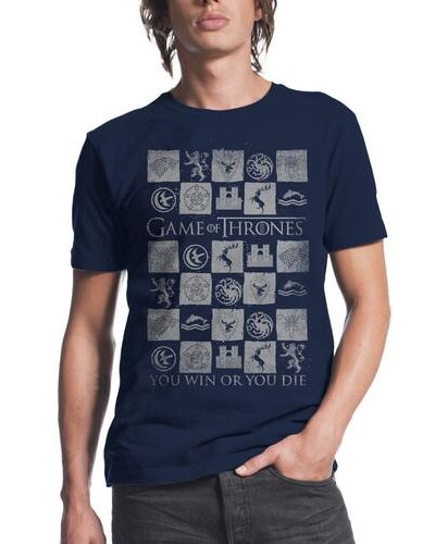 Game of Thrones You Win or You Die Crests T-Shirt