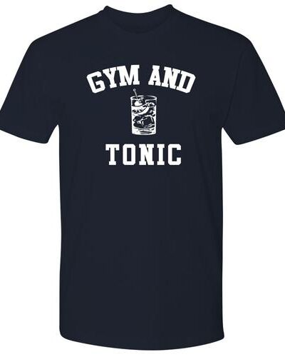 Gym and Tonic Navy T-shirt