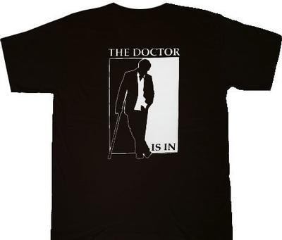 House M.D. The Doctor Is In Silhouette T-shirt