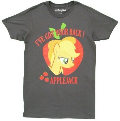I’ve Got Your Back Applejack Adult Charcoal T-Shirt