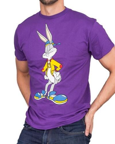 Looney Tunes Hip Bugs Bunny Front and Back T-Shirt