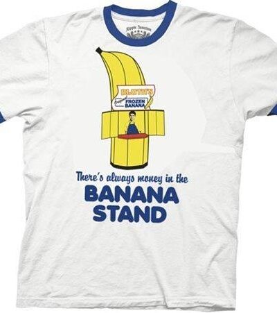 Money Banana Stand White T-shirt