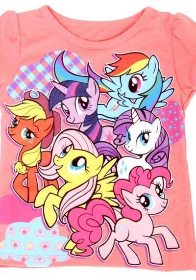 My Little Pony Best Friends Patterns T-Shirt