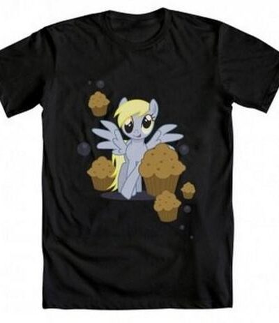 My Little Pony Derpy Muffins and Bubbles T-shirt