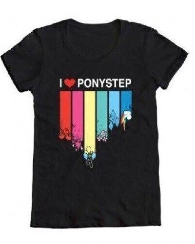 My Little Pony I Heart Ponystep Juniors T-Shirt