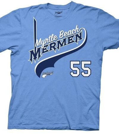Myrtle Beach Mermen Logo 55 T-shirt