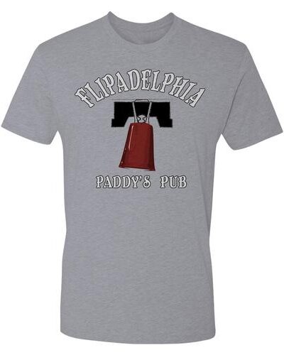 Paddy’s Pub Flipadelphia Heather Grey T-shirt