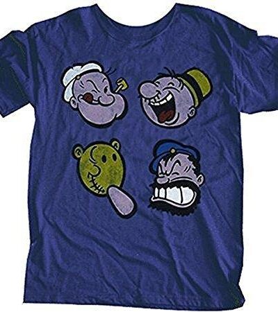 Popeye Happy Faces T-shirt